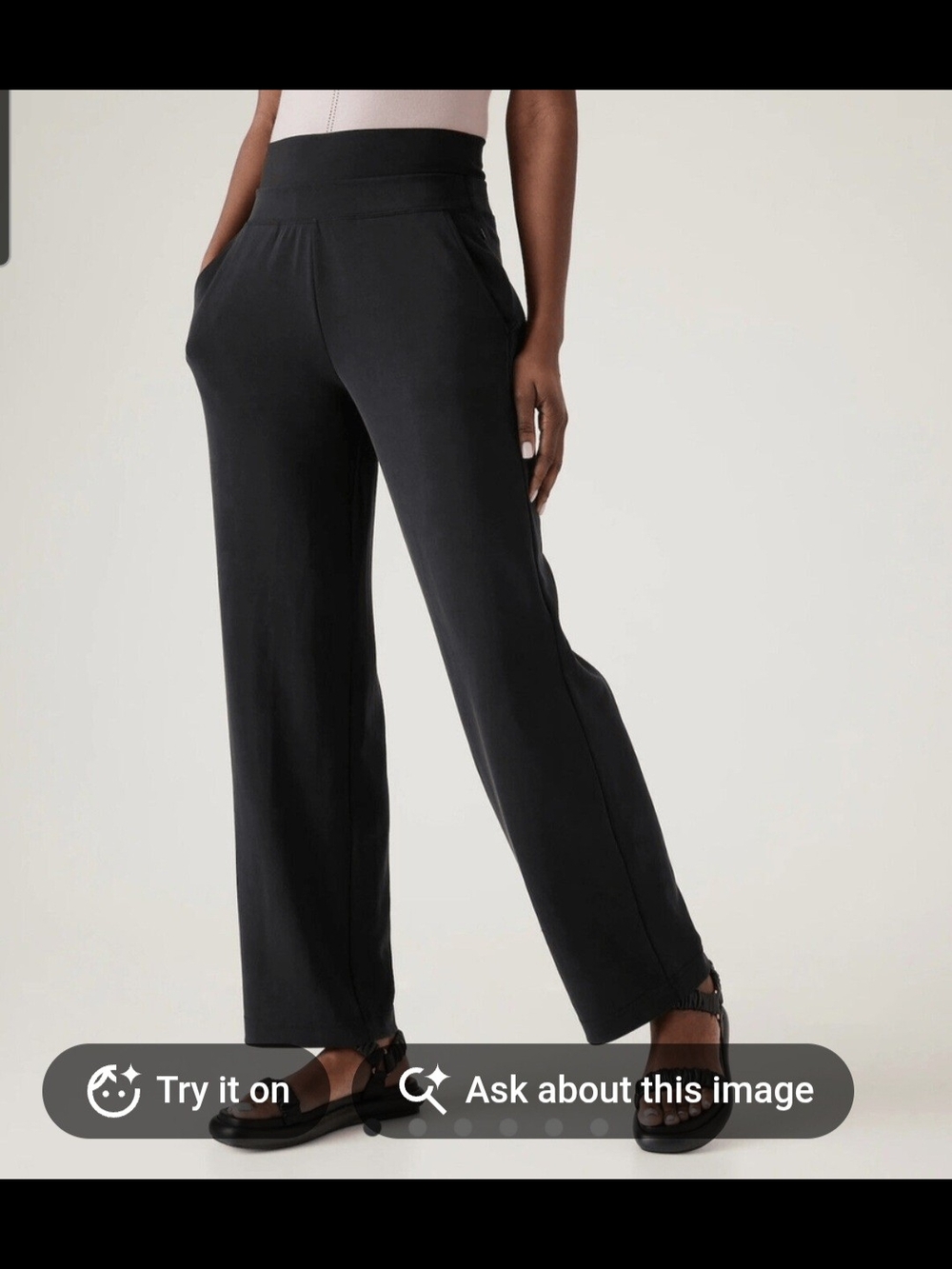 NWT Athleta Seasoft Pant Black Women’s Size Large L $109